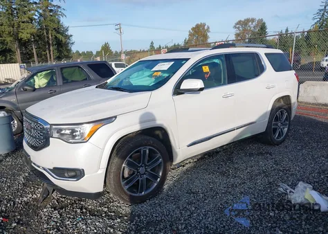 2018 GMC Acadia Denali из США, поврежденный, VIN 1GKKNXLS3JZ137998